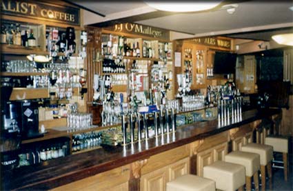 pub bar counter